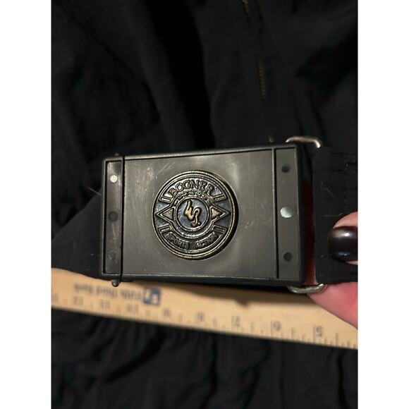 Vintage Bogner Ski Suit Women’s 8 Black Embroidered Mountain Scene Après Ski - Picture 6 of 13